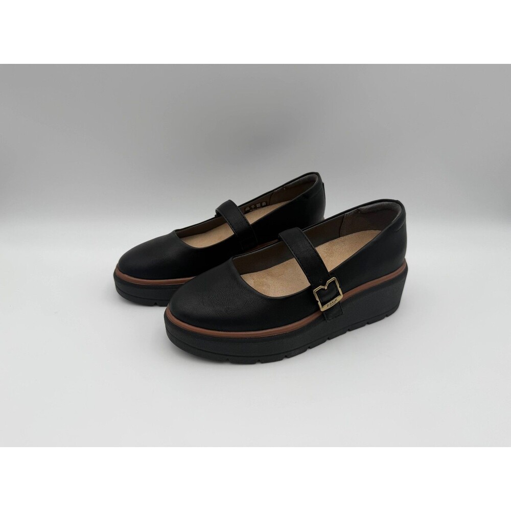 Dr. Scholl’s Nice Max MJ Mary Jane Platform Shoes Women’s 6.5 Black